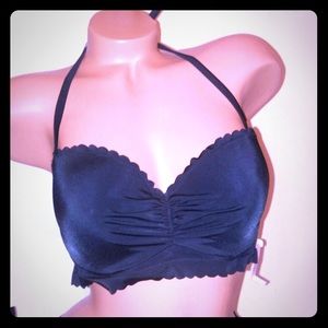 Halter Scallop Bikini Top