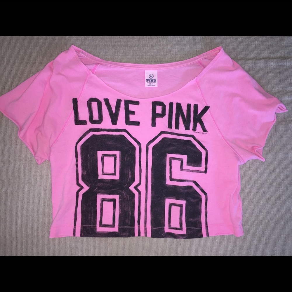 Victoria's Secret Pink Low/Off the Shoulder Top