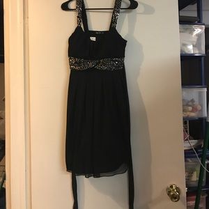 Black party dress