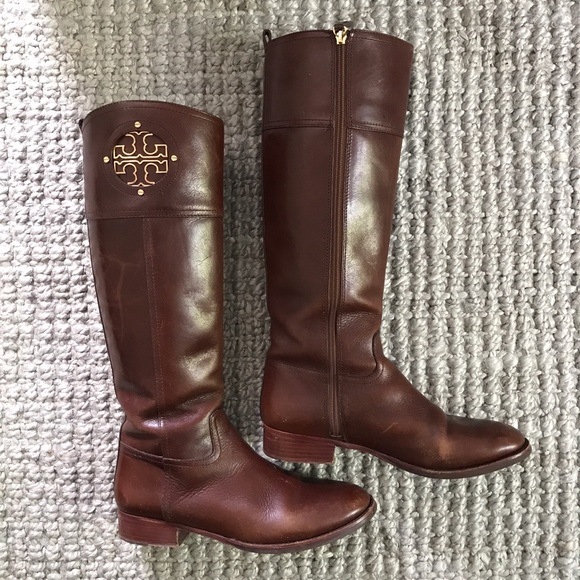 Tory Burch Shoes - Tory Burch leather boots sz 9.5