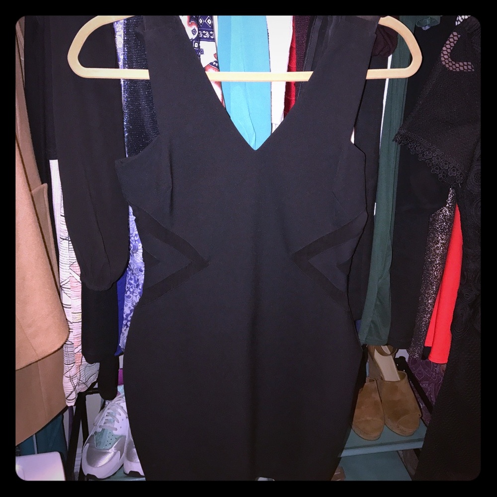 ZARA SIDE MESH DRESS