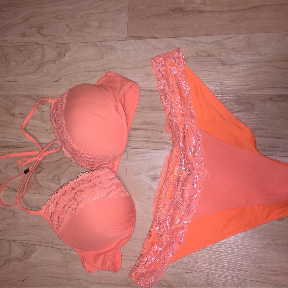 SEXY orange Victoria's Secret bikini
