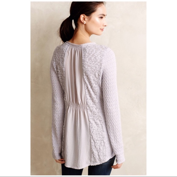 Anthropologie Meadow Rue Arianell Smocked Tunic - Picture 2 of 6