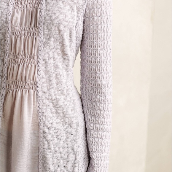 Anthropologie Meadow Rue Arianell Smocked Tunic - Picture 3 of 6