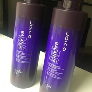 Joico purple shampoo & conditioner.