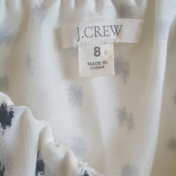 J Crew   Candace Dress In Ink Dot - Picture 4 of 4