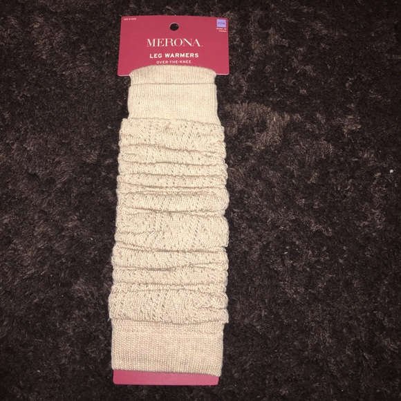 New beige leg warmers over the knee - Picture 2 of 5