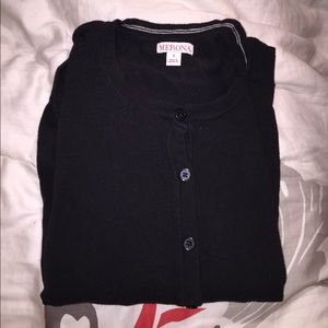 my fav black cardigan