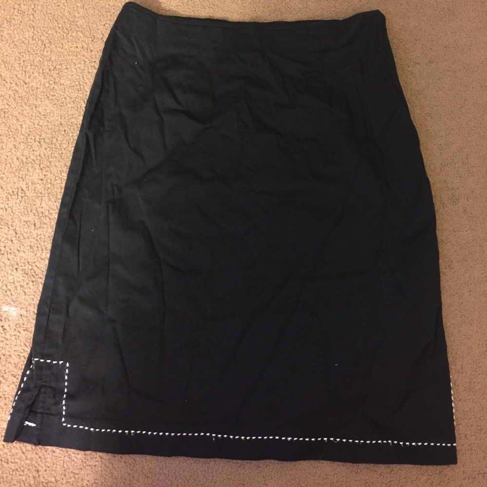 Carol Anderson Collection Black Skirt