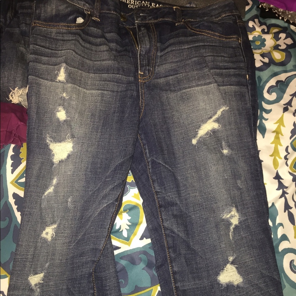 AE super stretch jeggings