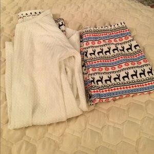 Very soft pajama shirt and leggings