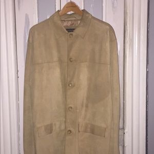 Banana Republic Suede Barn Jacket
