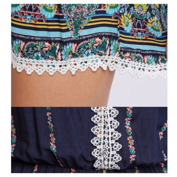 FINAL 🎈REDUCED 🎈  Colorful Print Romper NWT - Picture 2 of 6