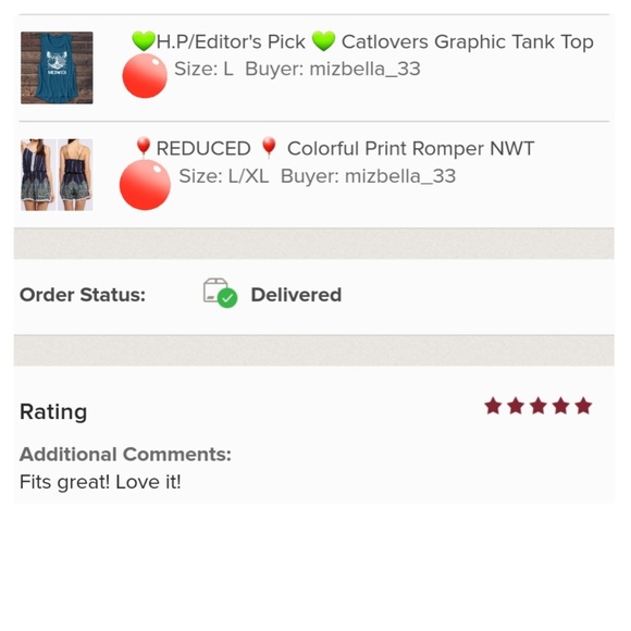 FINAL 🎈REDUCED 🎈  Colorful Print Romper NWT - Picture 6 of 6