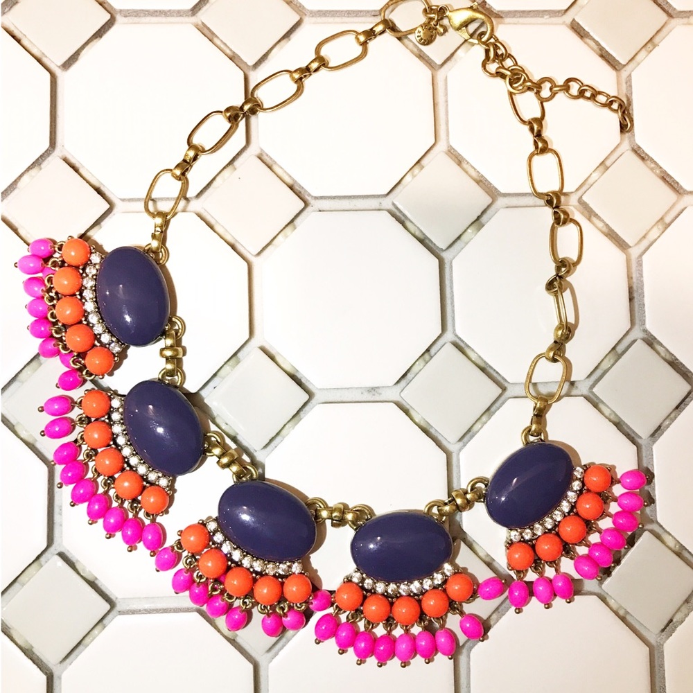 Fan Fringe J. Crew factory necklace