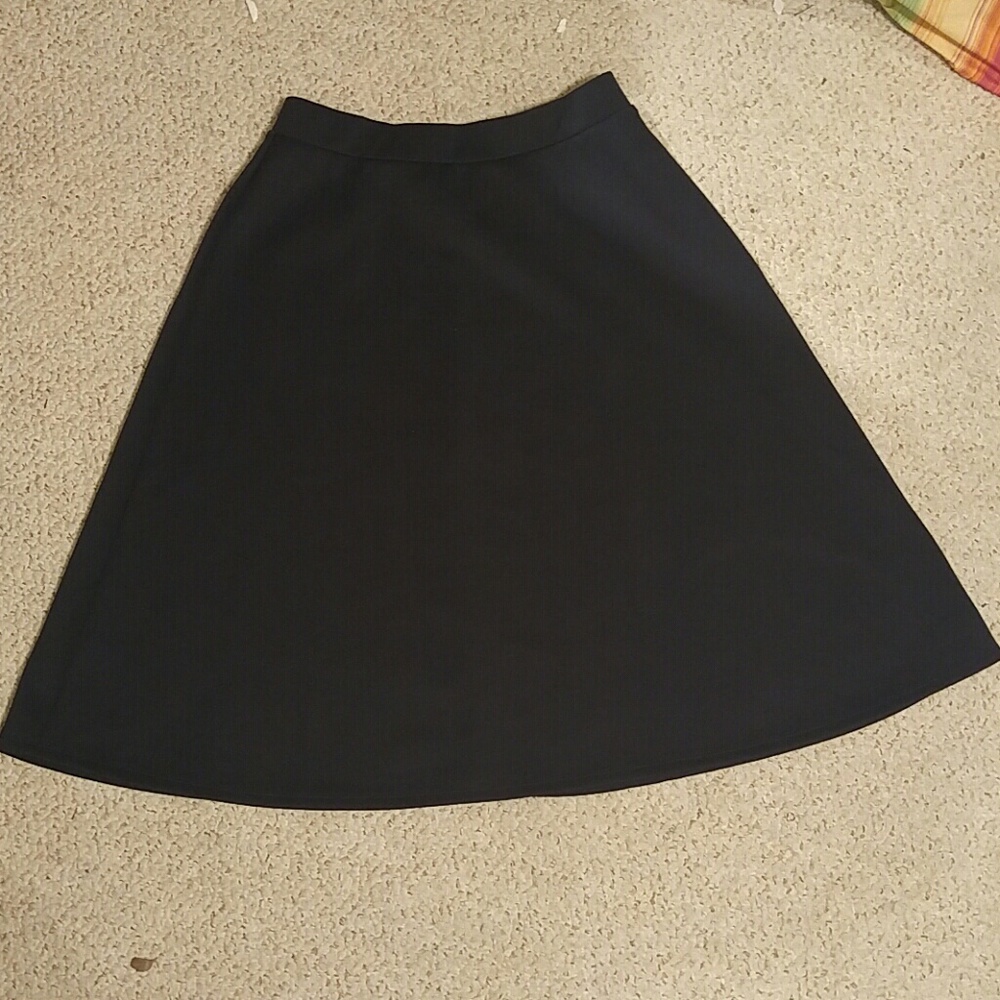 Premise Studio Navy Scuba Skirt