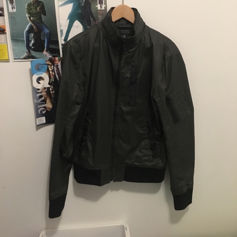 Dark Green Military Bomber (Size M)