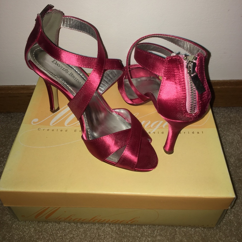 Pink heels