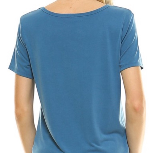 Voyager Blue Side Knot T Shirt - Picture 2 of 4