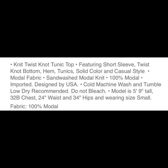 Voyager Blue Side Knot T Shirt - Picture 4 of 4