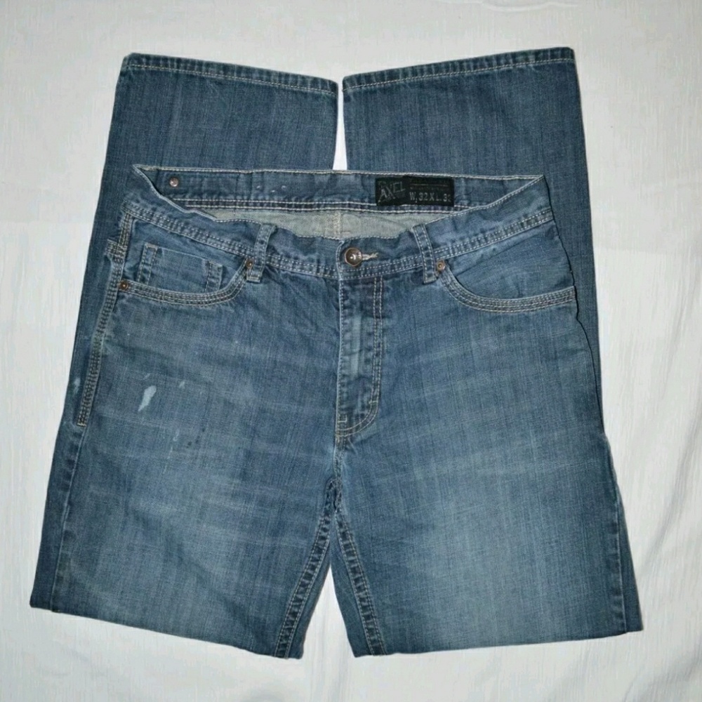 ❤ T. K. Axel Relaxed Straight Jeans