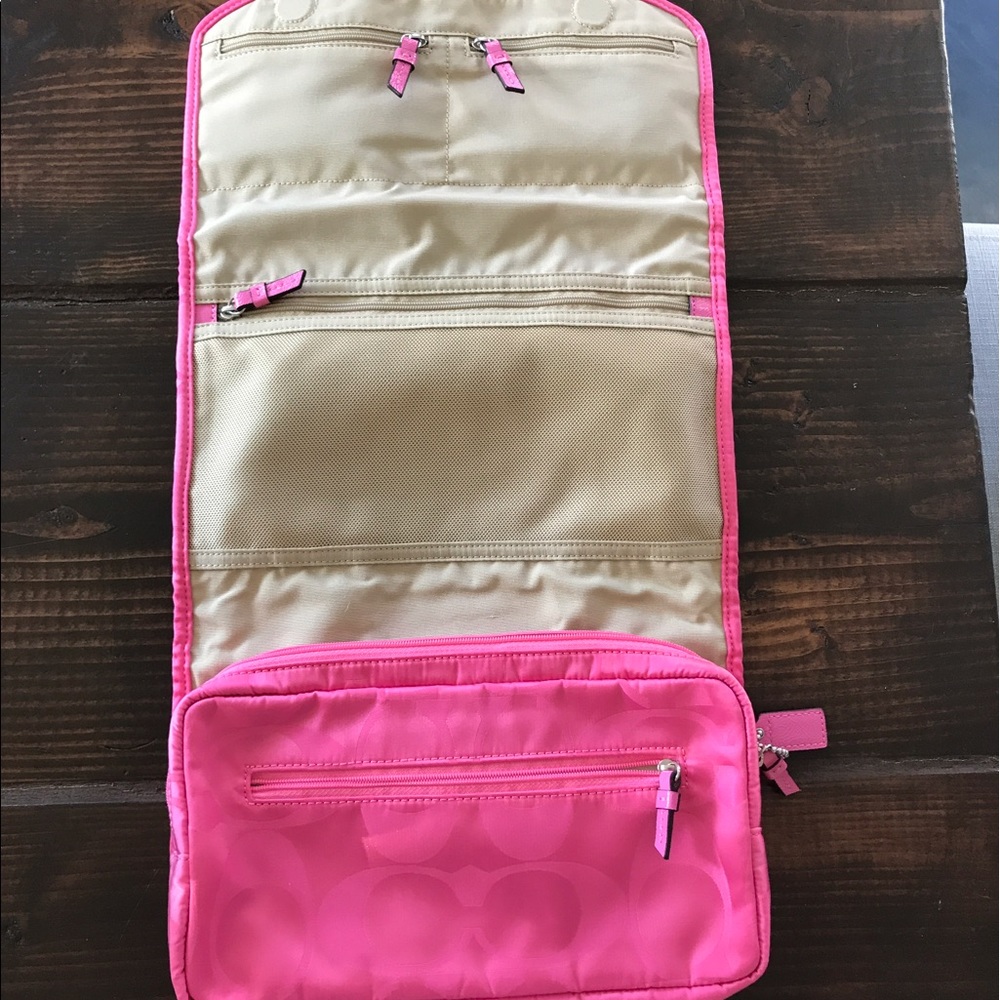 Coach cosmetic travel case
