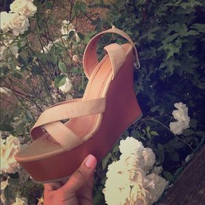 Tan wedges