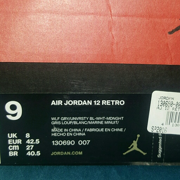 Air jordan retro 12 - Picture 4 of 4