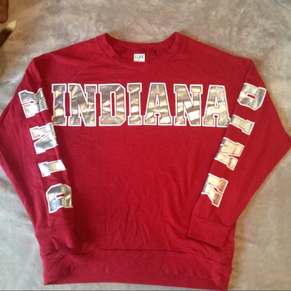 Victoria's Secret Red Indiana Long Sleeve