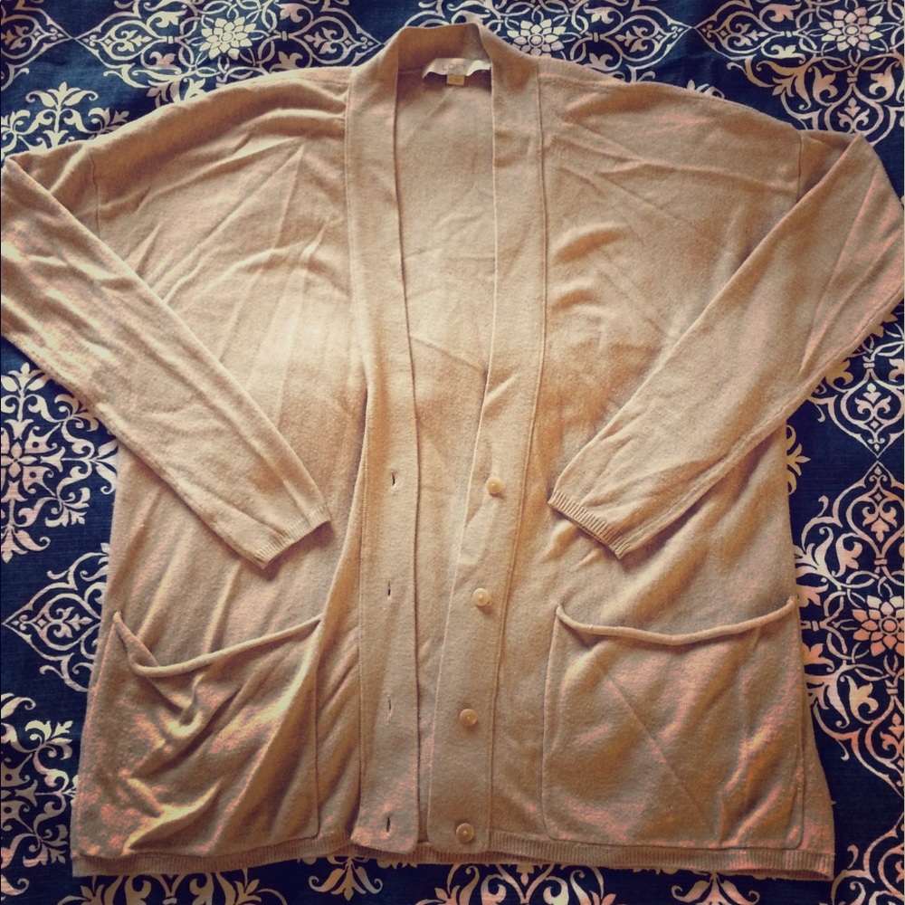 Loft Tan Sweater