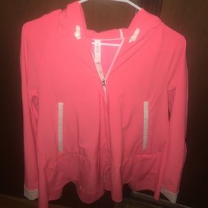 Hooded lululemon lightweight jacket.
