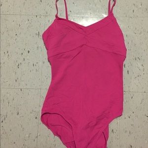 Pink Capezio Dance Leotard