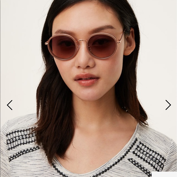 Loft Metallic round sunglasses main image 14