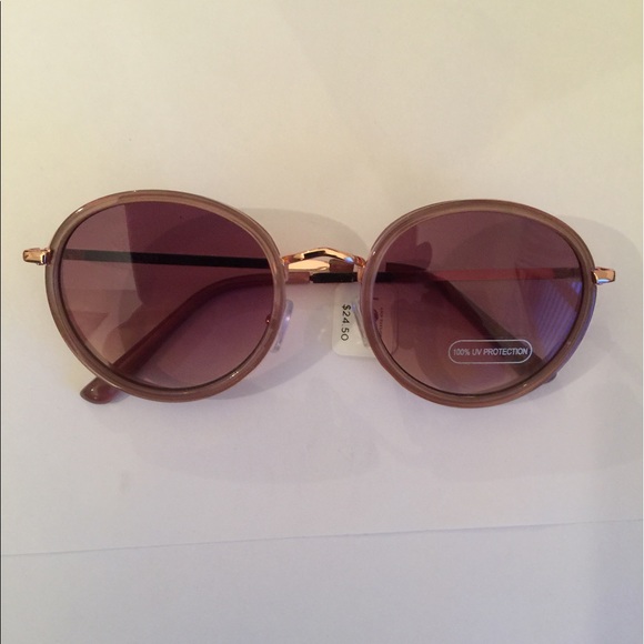 Loft Metallic round sunglasses main image 12