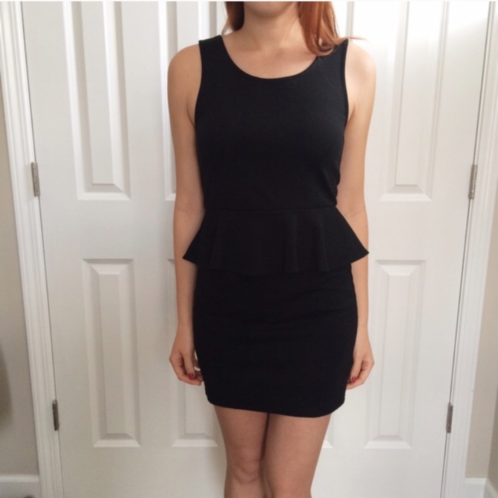 Peplum dress