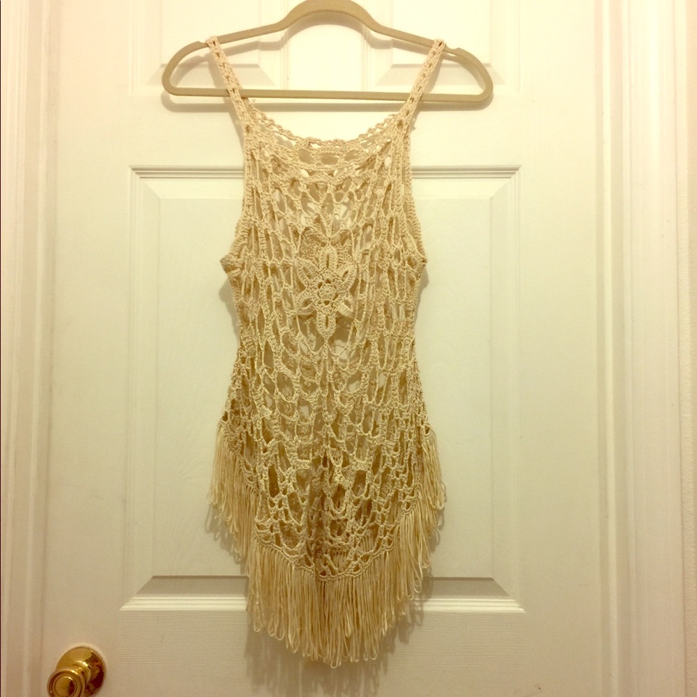 Crochet Fringe Top