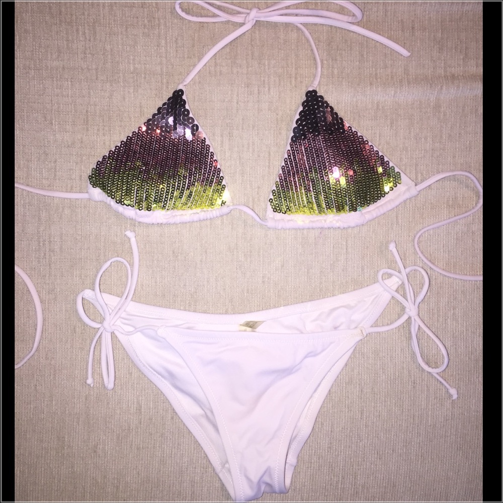 Victoria's Secret Sequin Bikini - Excellent Cond