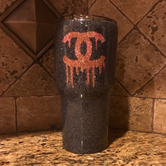 custom glitter yeti