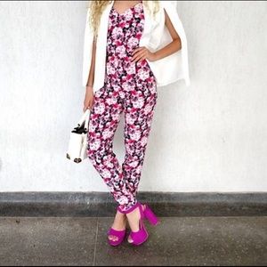 Floral jumpsuit