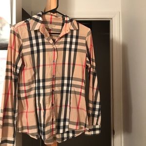 Burberry Brit Printed Stripped Shirt