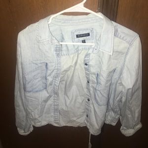 Express jean shirt