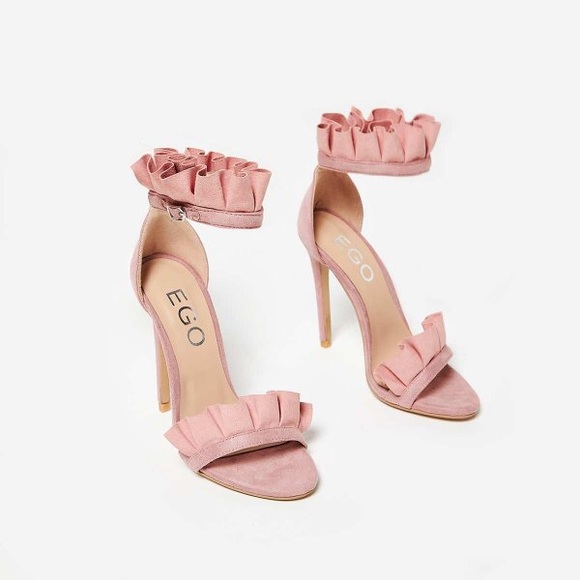 Shoes - Pink Sandal Heels