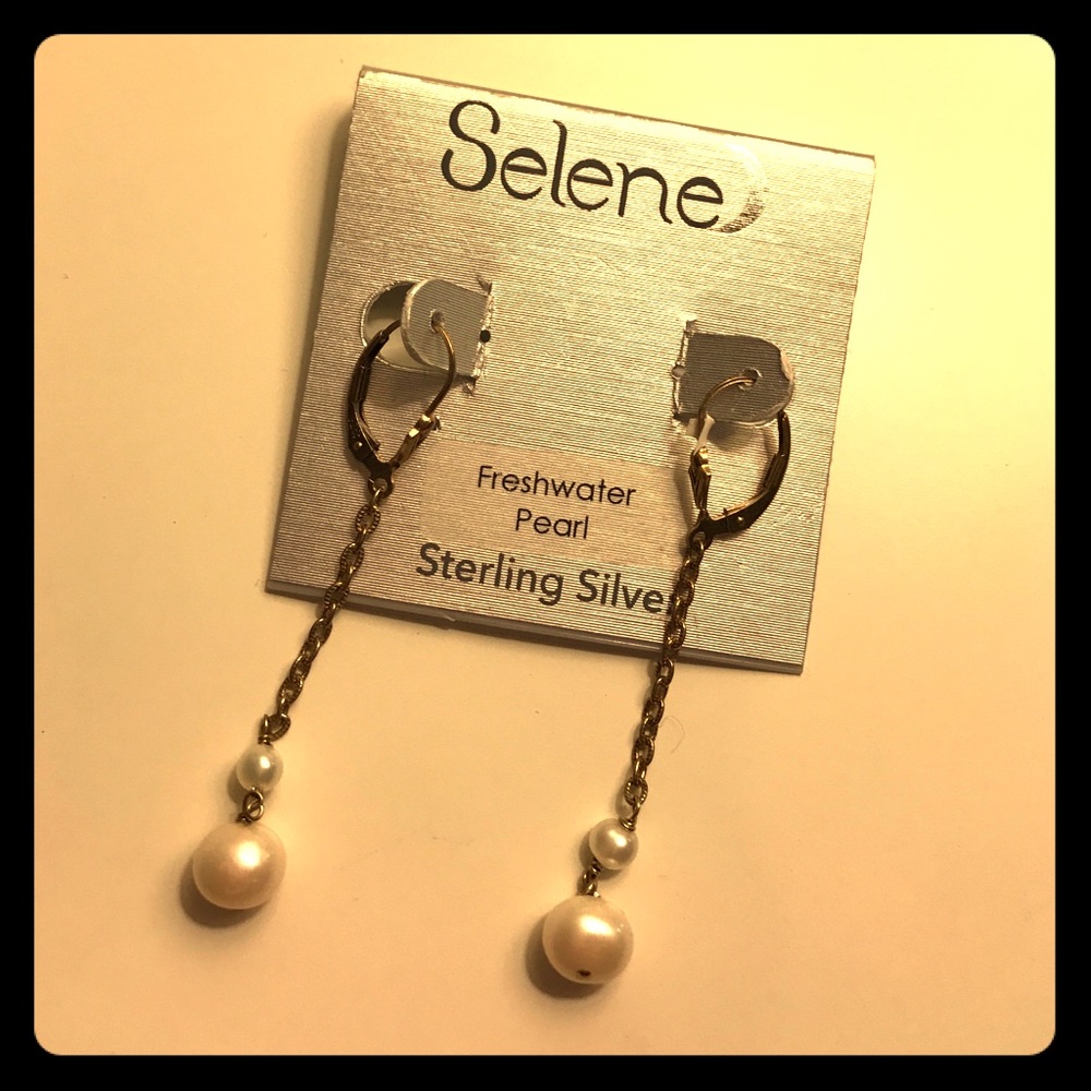 ✨Freshwater Pearl earrings✨