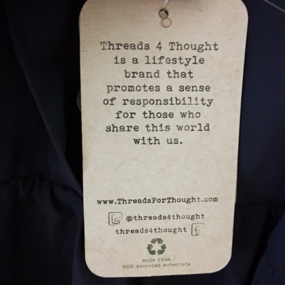 Threads 4 Thought Hannah Dress - Size XS - Black - Picture 8 of 8