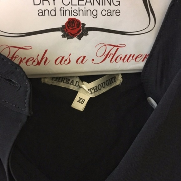 Threads 4 Thought Hannah Dress - Size XS - Black - Picture 7 of 8