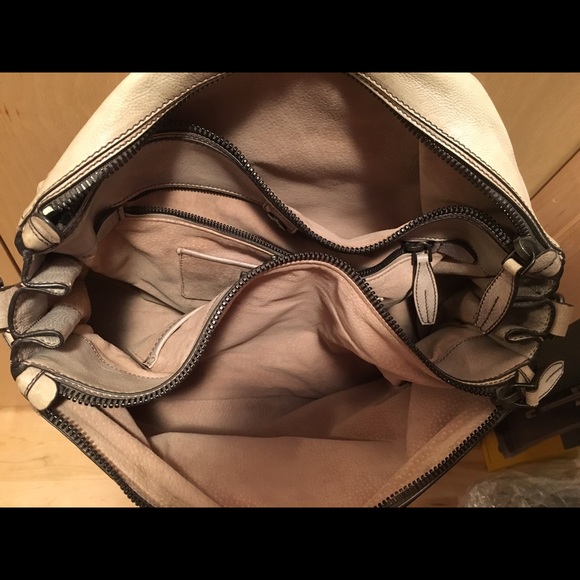 Prada leather glacé calf tote bag - grey ombré - Picture 8 of 8