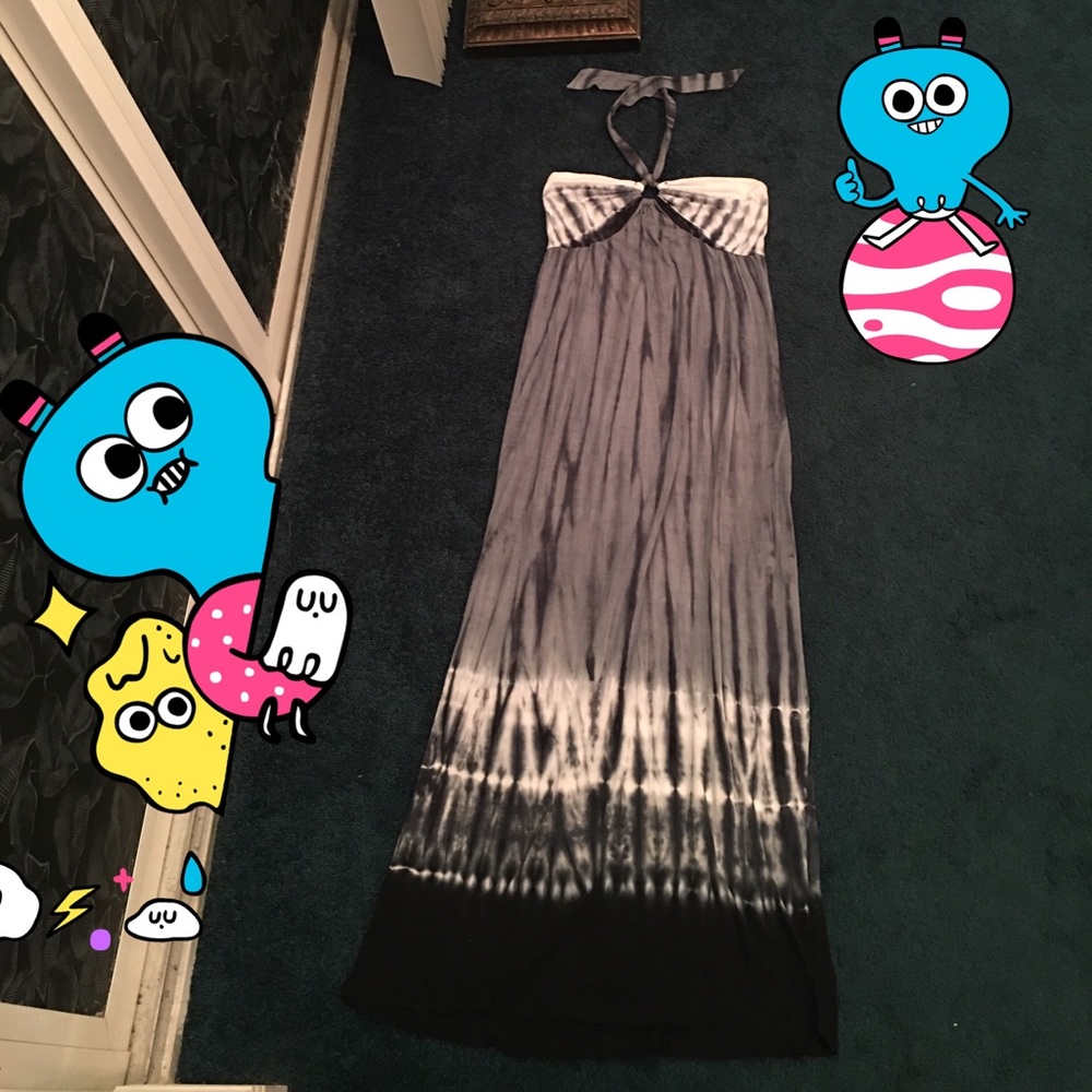 Uluwatu tie dye maxi dress