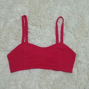 PacSun Kirra caged back bra top