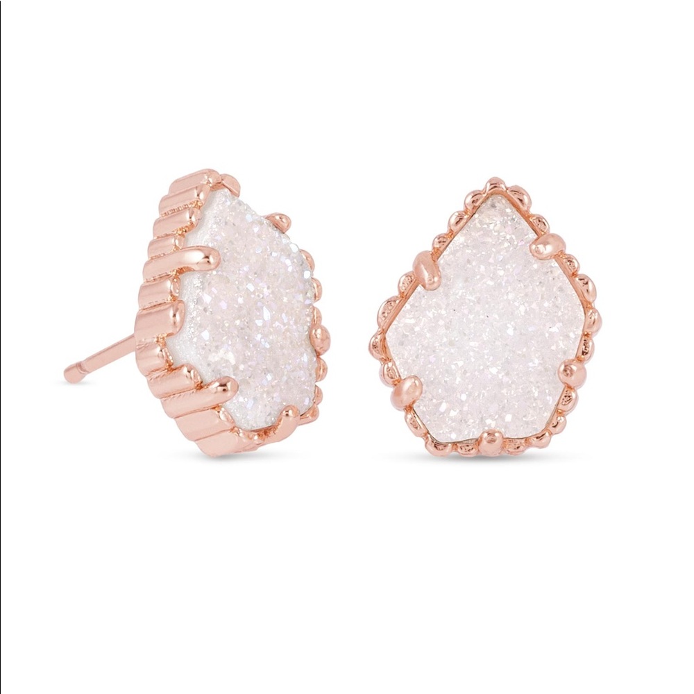 SOLD Tessa Druzy Earrings - Picture 1 of 3