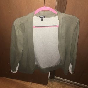 Express blazer cardigan